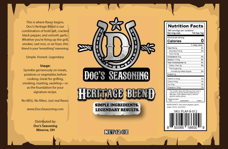 Rubs Heritage Blend